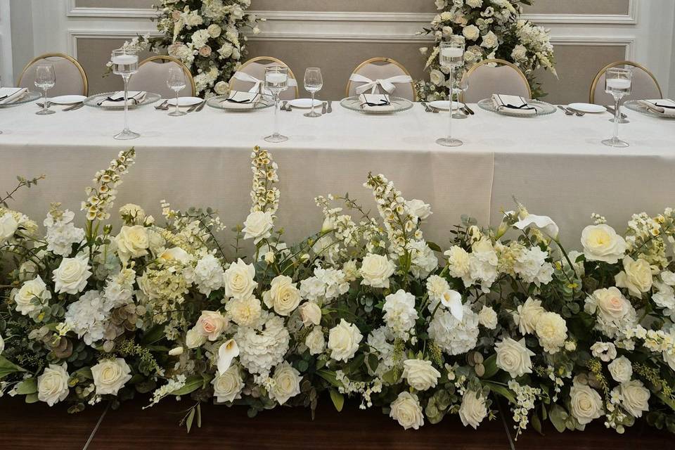 Our Luxury Wedding Floral Arch