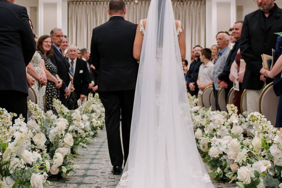 Our Luxury Wedding Floral Arch