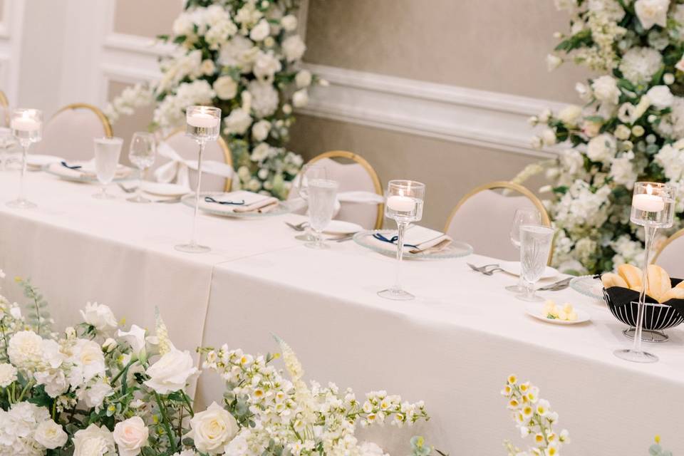Our Luxury Wedding Floral Arch
