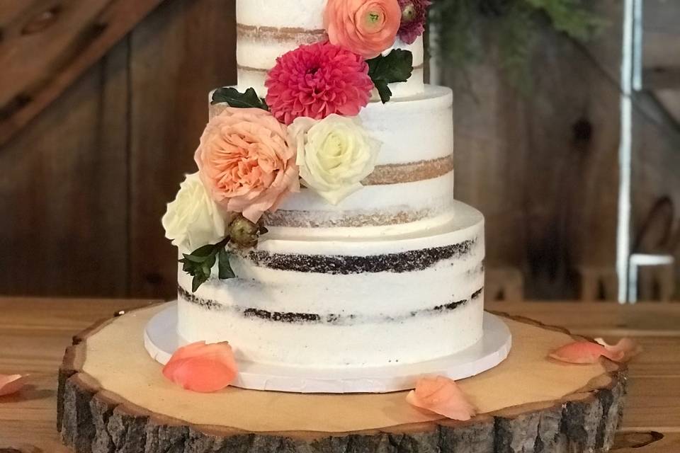 Naked Smudge Cake