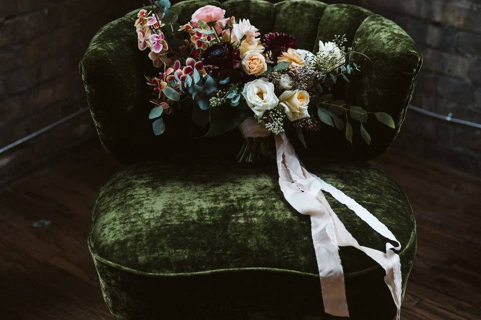Editorial Bridal Bouquet