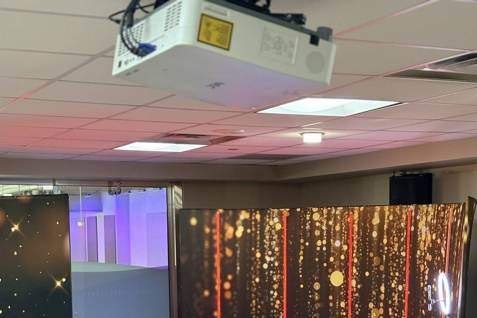 Wedding 360 Video Booth Setup