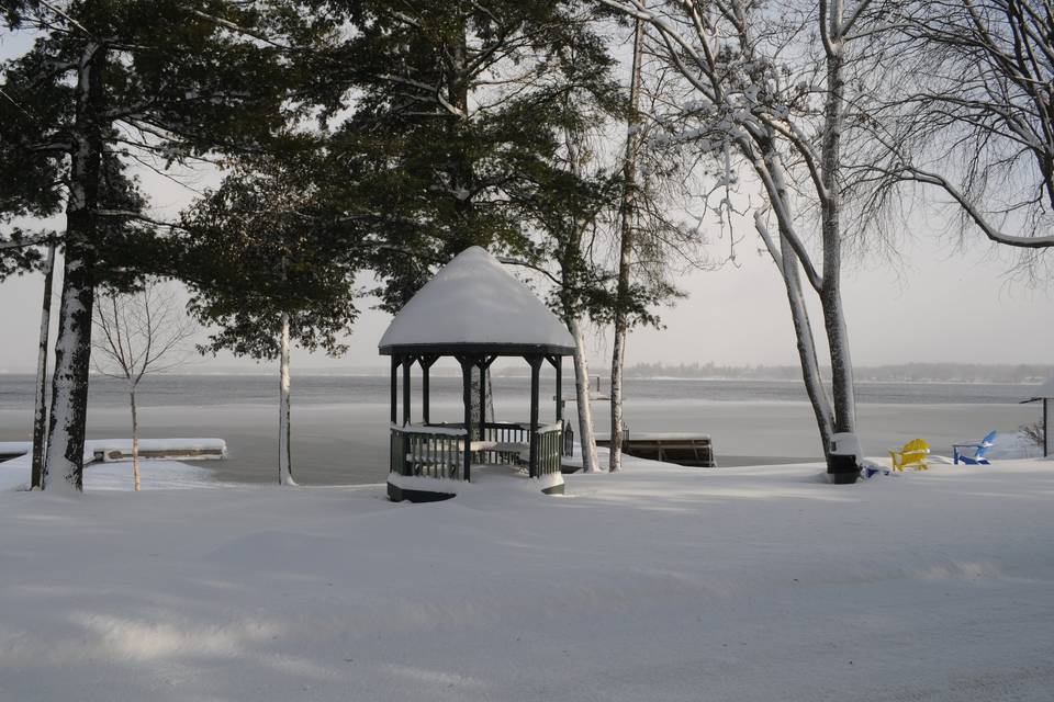 Winter gazebo