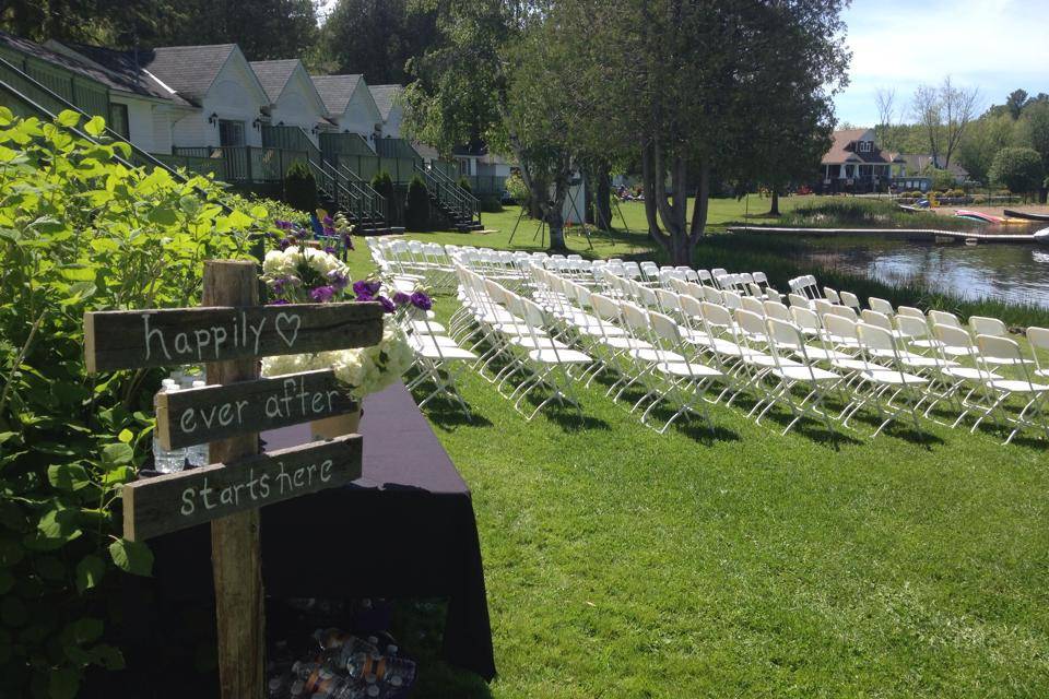 Maple Lawn Ceremony