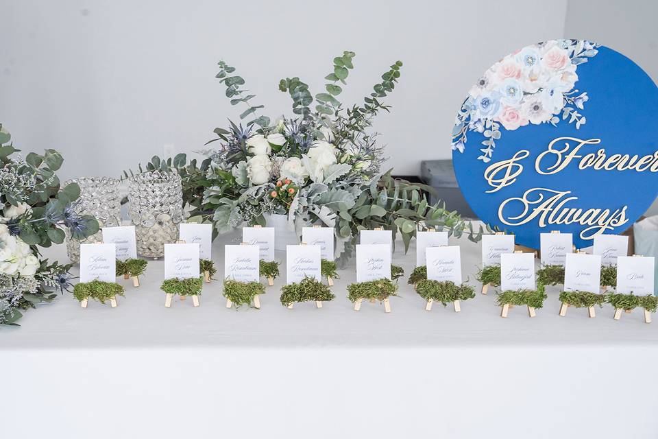 Spring place cards