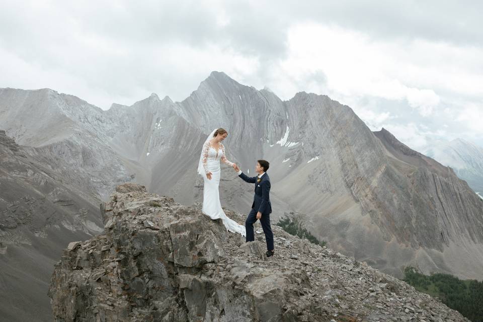 Hiking Wedding Session