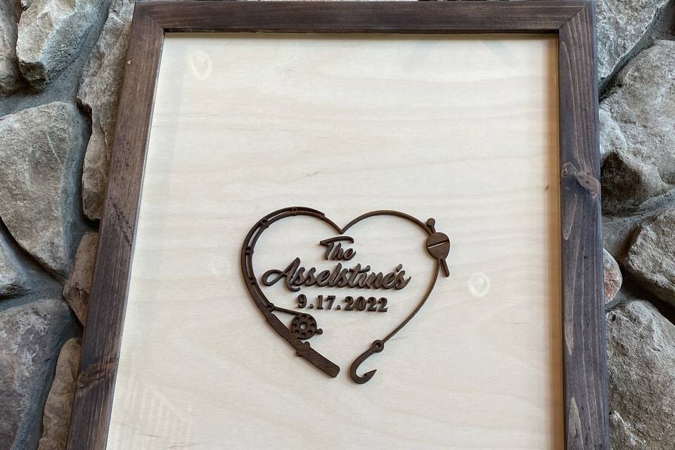 Heart Drop Frame