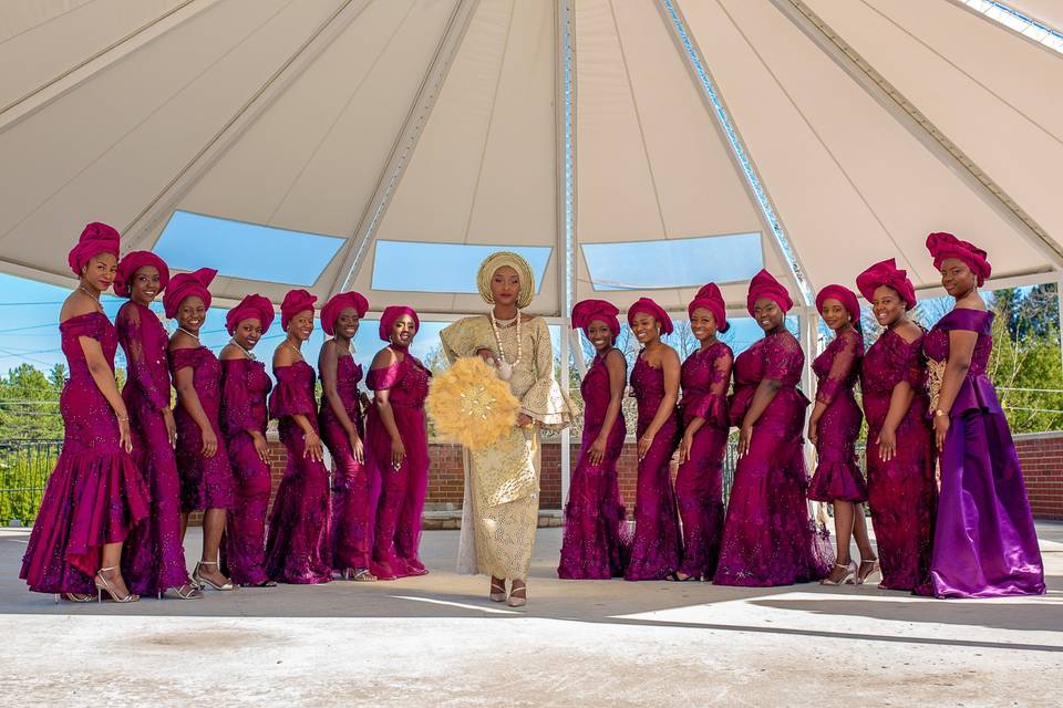 Yoruba Bride & Squad