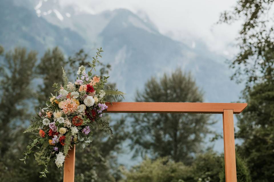 Ceremony arbor
