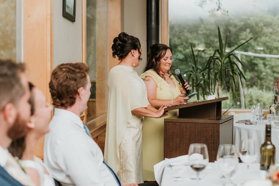 Reception speeches