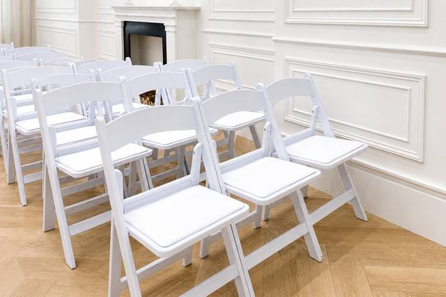 Chairs can be rented