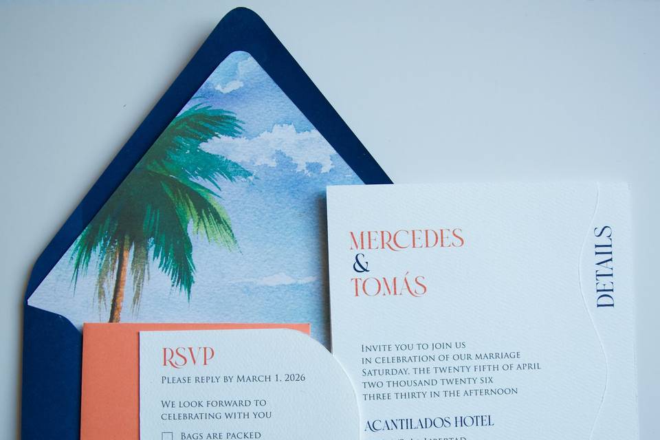 Seaside wedding suite