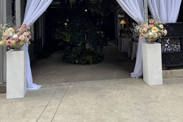 Ceremony and a tent
