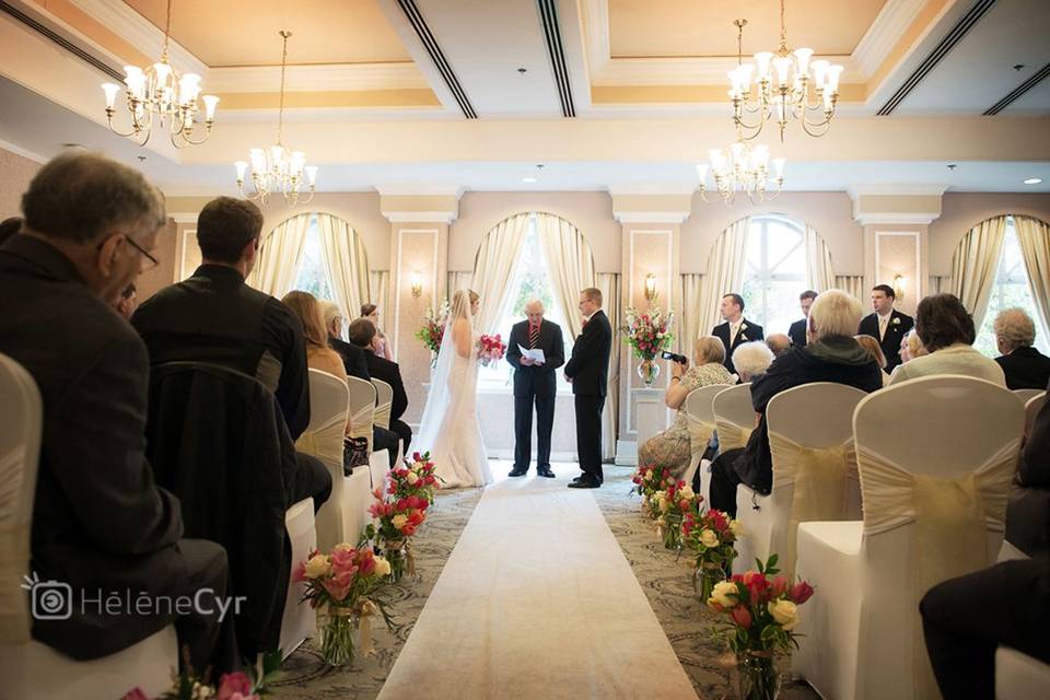 Indoor ceremony