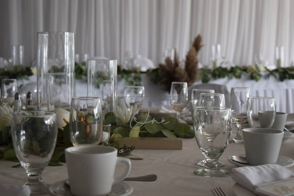 Table Set Up Example