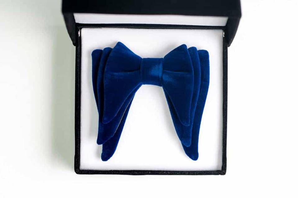 Adults Blue triple layers Bow