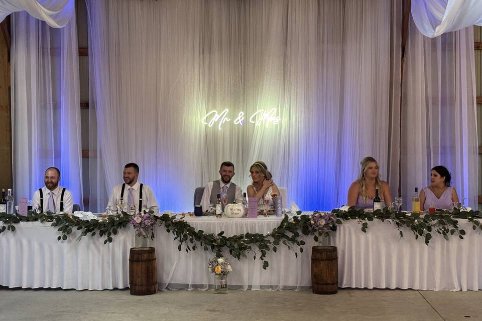 Cass & Justin at Barrels & Bou