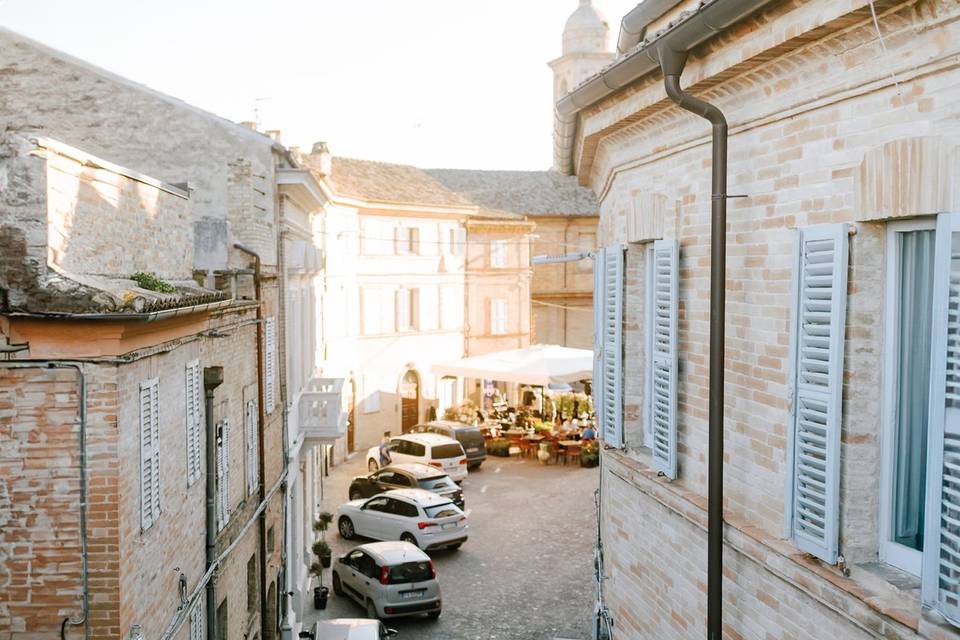 Walking through Italy