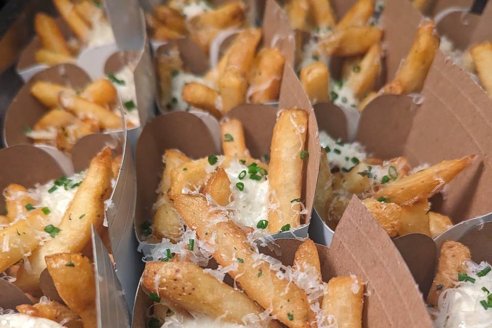 Truffle and parmesan frites