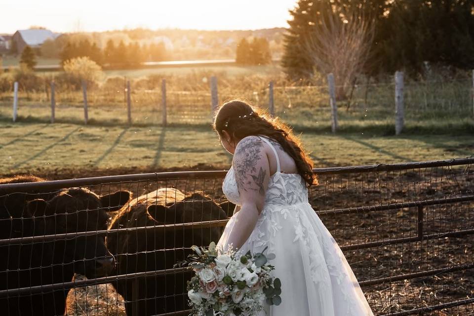 Emma’s bride bouquet