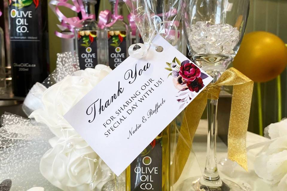 Delicious thank you gifts