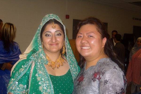 Sadia and Sohail Khan - August 2, 2008 - With the Bride