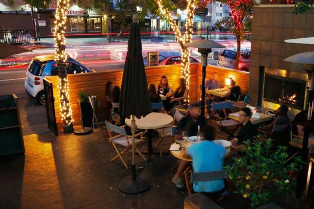 Calgary, Alberta Small Intimate Restaurant Wedding Reception