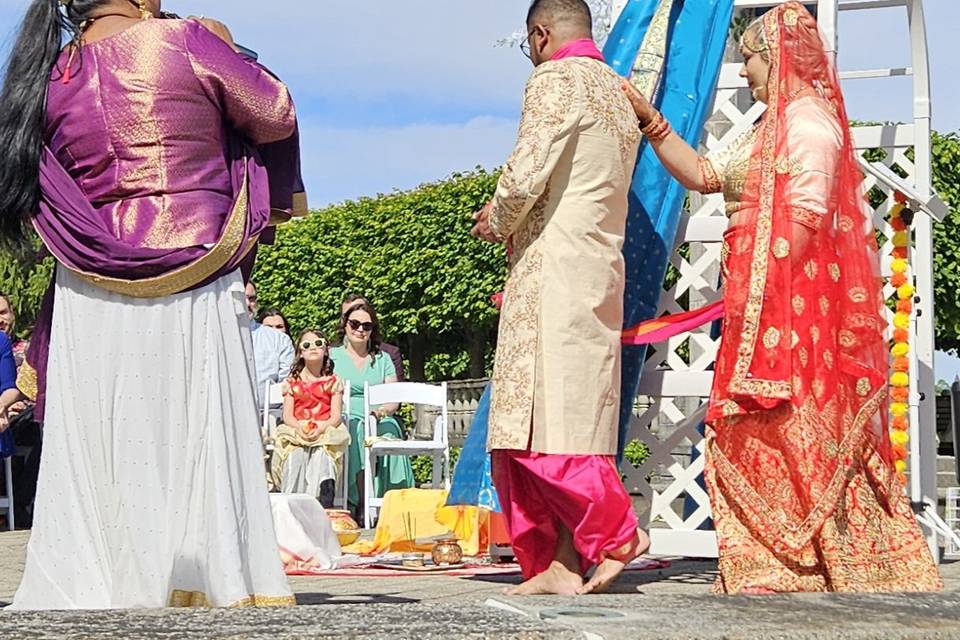 Groom and Bride