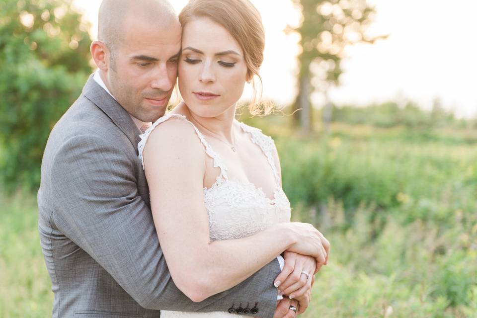 Classic downtown wedding