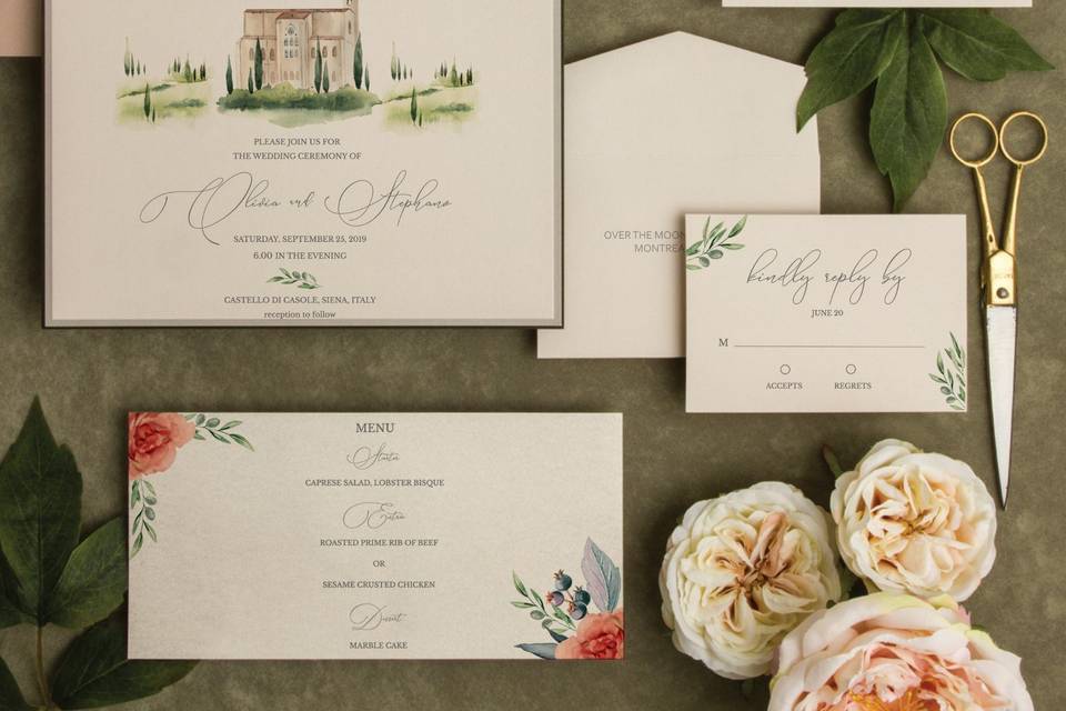 Tuscany Invitation Suite