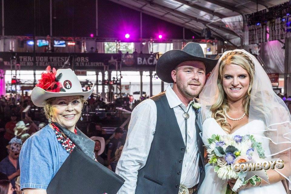 Stampede wedding