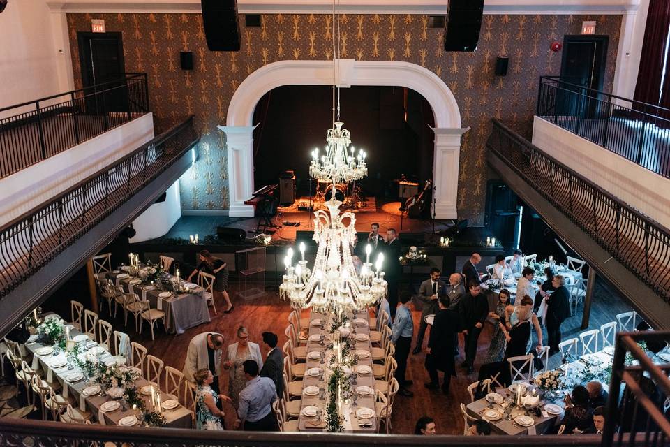 Aerial great hall