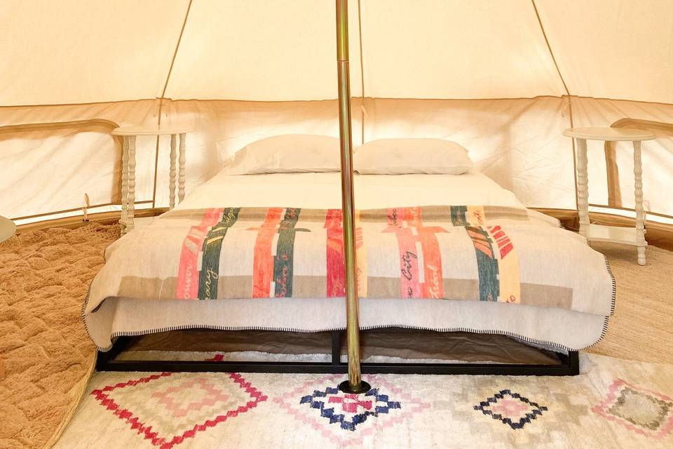 Wallflower Glamping Bell tent