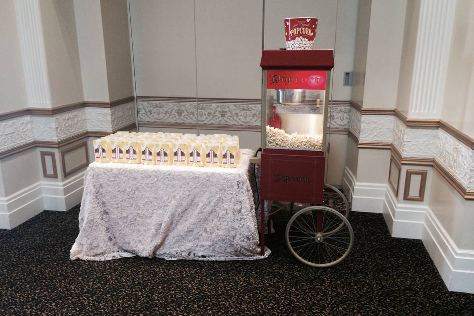 Popcorn cart