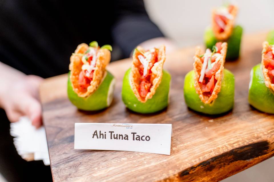 Ahi Tuna Taco