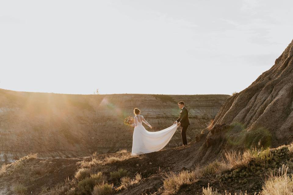 Drumheller Wedding