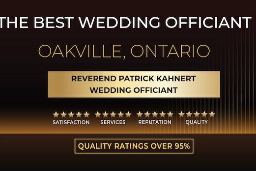 Best Wedding Officiant award