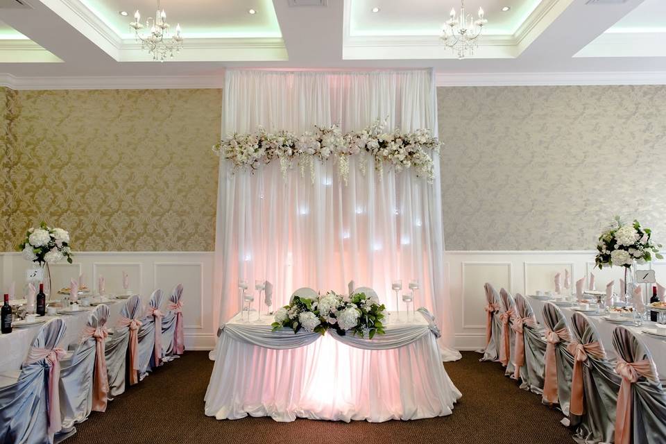 Elegant top table