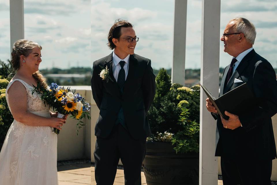 Rooftop Ceremony, Stoney Creek