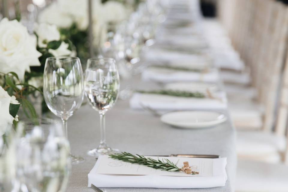 Tablescape details