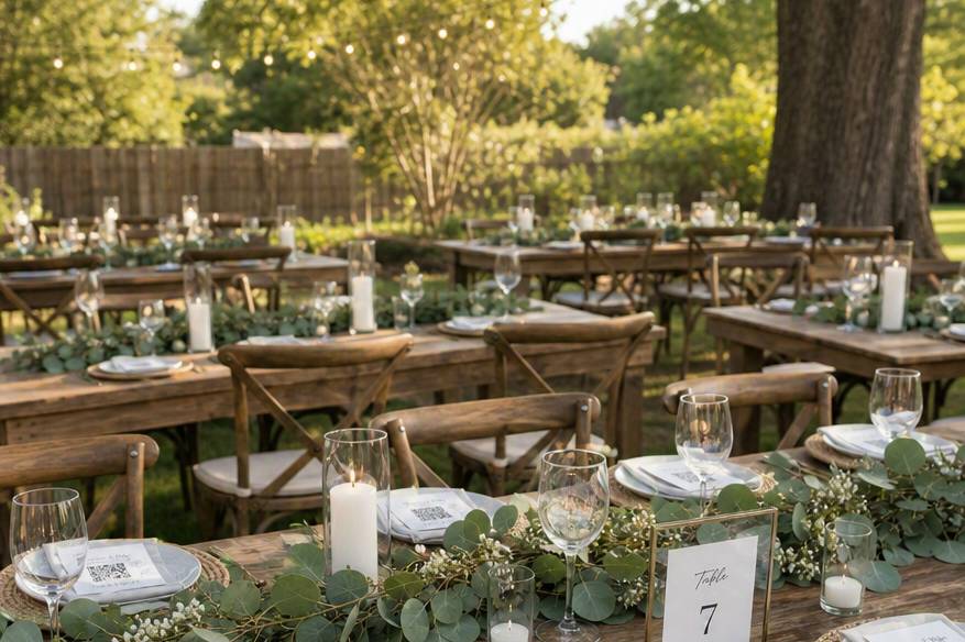 QR on Table Setting