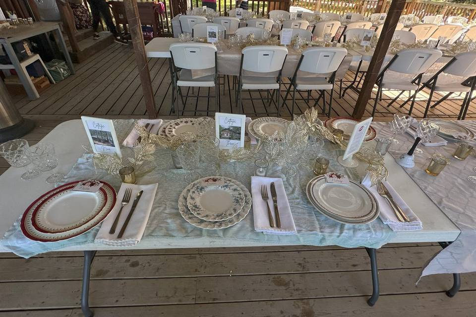Ex table setting