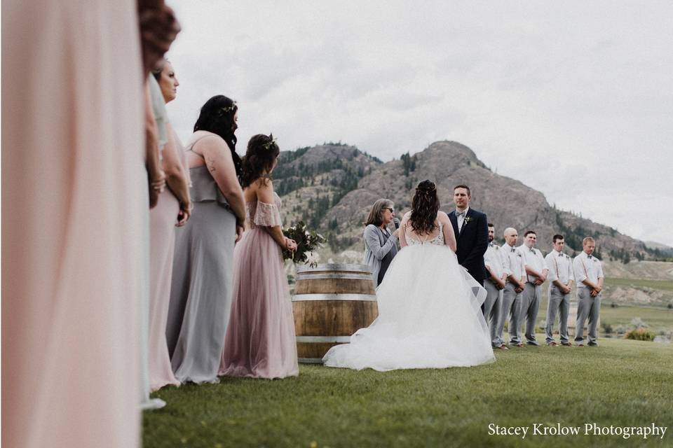 At the altar-- Stacey Krolow Photography