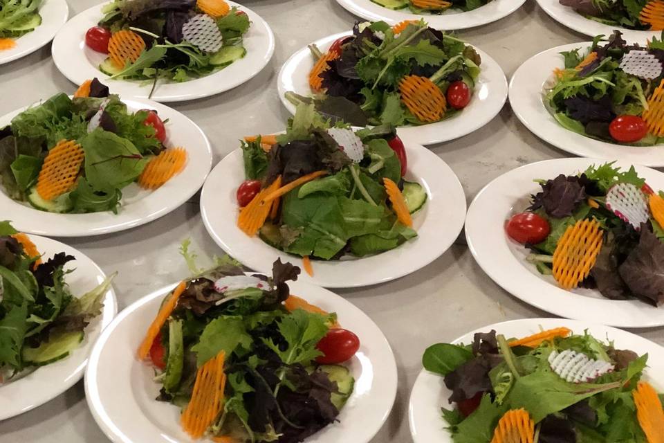 Plating Salads