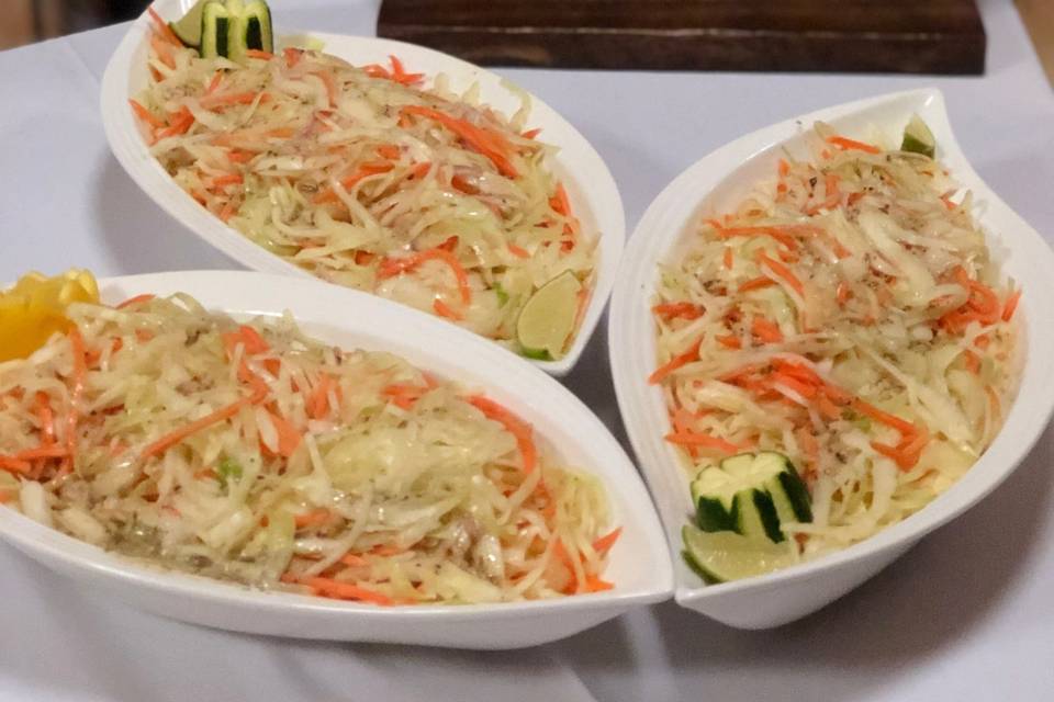 Marinated Cabbage Slaw