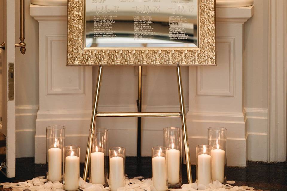 Candles and gilt