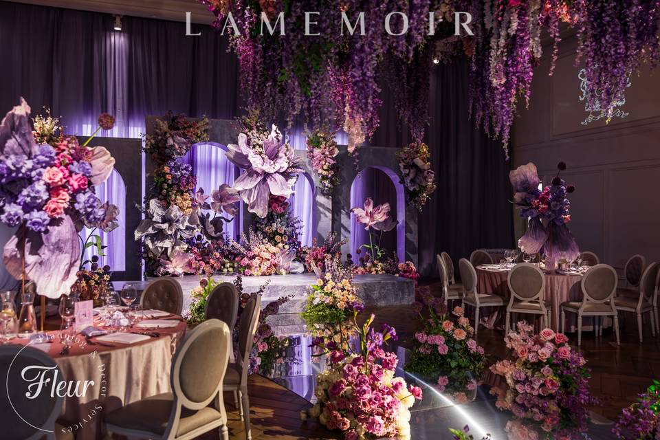 Statement Floral Reception