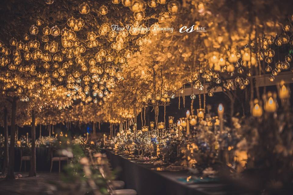 Luxury Candlelit Reception