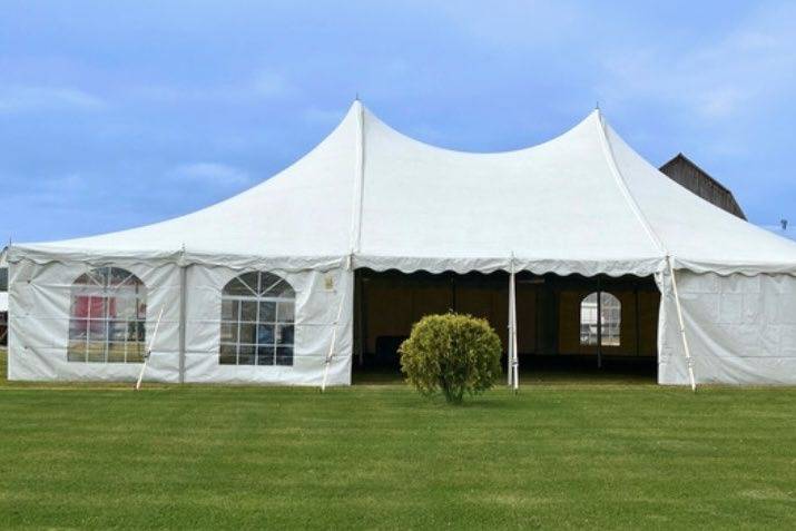 40x60 pole tent