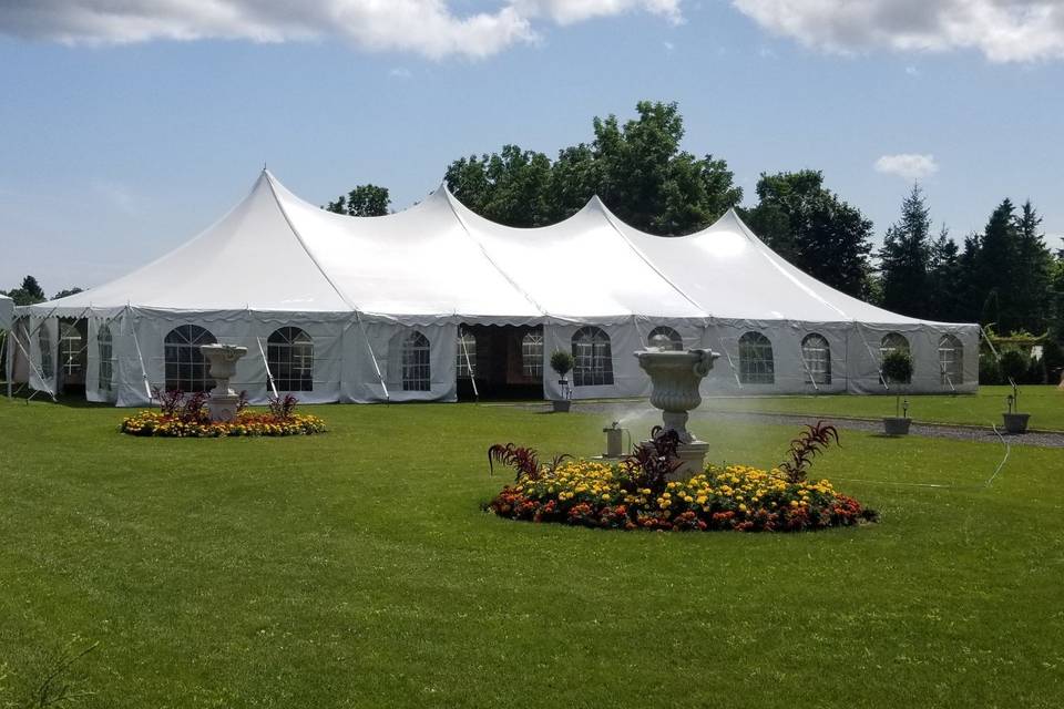 Beautiful Reception Marquee